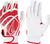 颜色: University Red/White, NIKE | Nike Women's Hyperdiamond Edge Softball Batting Gloves