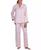 颜色: Plum, Miss Elaine | Women's 2-Pc. Notched-Collar Pajamas Set