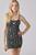 color Black Multi, Urban Outfitters | UO Orla Floral Mini Dress