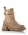Steve Madden | Women's Gates Platform Block Heel Chelsea Boots, 颜色Taupe Suede