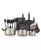 颜色: Champagne, T-Fal | Culinaire 16-Piece Nonstick Aluminum Cookware Set