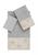 颜色: Light Gray, Linum Home Textiles | BRAELYN 3PC Embellished Towel Set