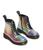 Dr. Martens | 1460 (Little Kid/Big Kid), 颜色Rainbow Crinkle