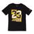 color Black-Black |, Jordan | Jordan Essentials 23 Constructed - Grade School T-Shirts