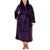 商品Charter Club | Plus Size Plush Zig Zag Wrap Robe, Created for Macy's颜色Rich Concord Zigzag
