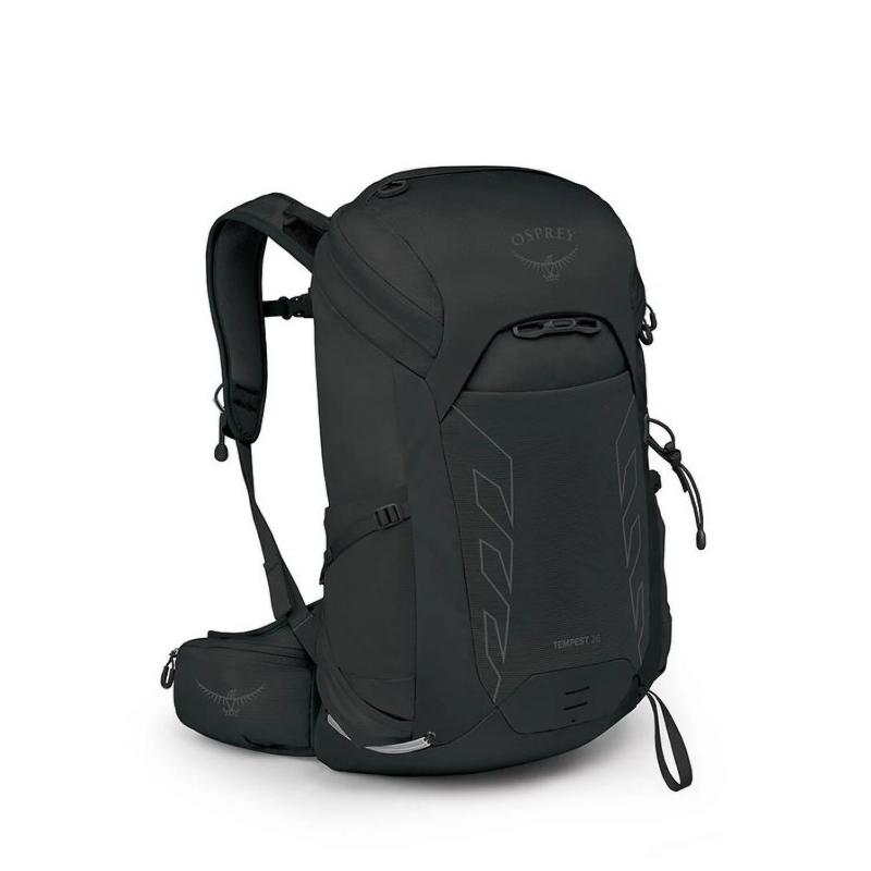 颜色: 黑色, Osprey | 暴风22L/26L Tempest 轻量户外旅行徒步小鹰登山双肩背包女25年新品（香港仓发货）