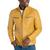 商品第5个颜色Yellow, Michael Kors | Men's Perforated Faux Leather Hipster Jacket, Created for Macy's