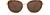 color classic havana / gold, Celine | Metal Frame 22 Sunglasses In Metal And Acetate