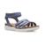 Clarks | Women's April Dove Studded-Strap Comfort Sandals, 颜色Denim Blue