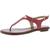 商品Michael Kors | MICHAEL Michael Kors Women's Leather MK Plate T-Strap Thong Sandals颜色Light Berry Sorbet
