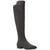 Michael Kors | Women's Bromley Suede Flat Tall Riding Boots, 颜色Charcoal Suede