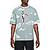 color Ocean Cube, Jordan | Nike Men's Jordan Essentials Statement 85 All Over Print Short Sleeve T-Shirt