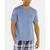 商品Nautica | Men's Pajama T-Shirt颜色Marina Blue Heather