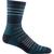 颜色: Dark Teal, Darn Tough Vermont | Darn Tough Men's Highline Micro Crew Midweight with Cushion Sock
