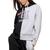 商品Tommy Hilfiger | Women's Active color blocked with split graphic hoodie颜色Black