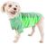颜色: green heather w/ light green, Pet Life | Pet Life  Active 'Warf Speed' Heathered Ultra-Stretch Yoga Fitness Dog T-Shirt