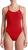 商品NIKE | Nike Women's Hydrastrong Solid Cut-Out Back One Piece Swimsuit颜色University Red