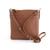 color Tan, ROYCE New York | Pebble Grain Crossbody Bag
