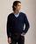 颜色: Hunter Navy, Ralph Lauren | Men's Cotton V-Neck Sweater