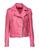 color Fuchsia, STREET LEATHERS | Biker jacket