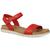 商品第2个颜色Coral Smooth, Sun + Stone | Sun + Stone Womens Mattie Ankle Strap Open Toe Slingback Sandals