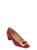 商品Roger Vivier | 45mm Belle Vivier Patent Leather Pumps颜色Dark Red
