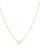 颜色: P, Moon & Meadow | 14K Yellow Gold Initial Pendant Necklace