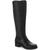 商品Style & Co | Style & Co. Womens Graciee Faux Leather Tall Knee-High Boots颜色Black Sm