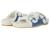 商品Stuart Weitzman | Piper Chill Slide Sandal颜色Atlantic Blue/White