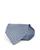 color Navy/Azure, Salvatore Ferragamo | Mini Linked Gancini Silk Classic Tie