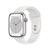 商品Apple | Apple Watch Series 8 GPS + Cellular 45mm Aluminum Case with Sport Band (Choose Color and Band Size)颜色Silver Aluminum Case with White Sport Band