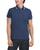 颜色: Navy, Tommy Hilfiger | Relaxed Fit Heathered Tipped Short Sleeve Polo