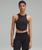 颜色: Black, Lululemon | Hold Tight Cropped Tank Top
