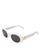 商品Celine | Women's Triomphe Round Sunglasses, 52mm颜色Ivory/Gray Solid
