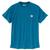 商品Carhartt | Carhartt Men's Force Relaxed Fit Midweight SS Pocket T-Shirt颜色Marine Blue