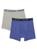 商品第2个颜色BLUE GREY, Calvin Klein | Boy's 2-Pack Stretch-Cotton Boxer Briefs