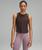 Lululemon | Sculpt Cropped Tank Top, 颜色espresso