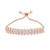 颜色: Rose Gold, Macy's | Diamond Accent Leaf Bolo Adjustable Bracelet