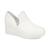 商品第2个颜色White, Journee Collection | Women's Cardi Wedge Sneakers