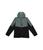 商品Columbia | Powder Lite™ Novelty Hooded Jacket (Little Kids/Big Kids)颜色Metal/Black