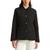 color Black, Ralph Lauren | Women's Petite Snap Front Quilted Coat, Created for Macy's