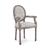 商品第1个颜色Gray, Modway | Arise Vintage French Dining Armchair