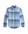 颜色: Blue Yellow Multi, Ralph Lauren | Big Boys Plaid Brushed Cotton Oxford Shirt