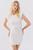 color White, Urban Outfitters | UO Tatum Smocked Mini Dress