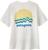 颜色: Ridge Rise Moonlight/Whte, Patagonia | Patagonia Kids' Capilene Cool Silkweight T-Shirt