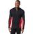 SmartWool | Merino Sport 150 Long-Sleeve 1/4-Zip Top - Men's, 颜色Black/Rythmic Red