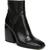 color Black SNK, Sam Edelman | Circus by Sam Edelman Womens Palmina Faux Leather Ankle Block Heel Boot