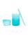 颜色: Blue, Bumkins | Baby Boys and Girls Spill-Resistant Silicone Cup, Straw and Lid Set