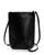 color Black, Ganni | Recycled Leather Mini Crossbody