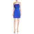 商品第2个颜色Neon Blue, AQUA | Aqua Womens Sleeveless Mini Slip Dress